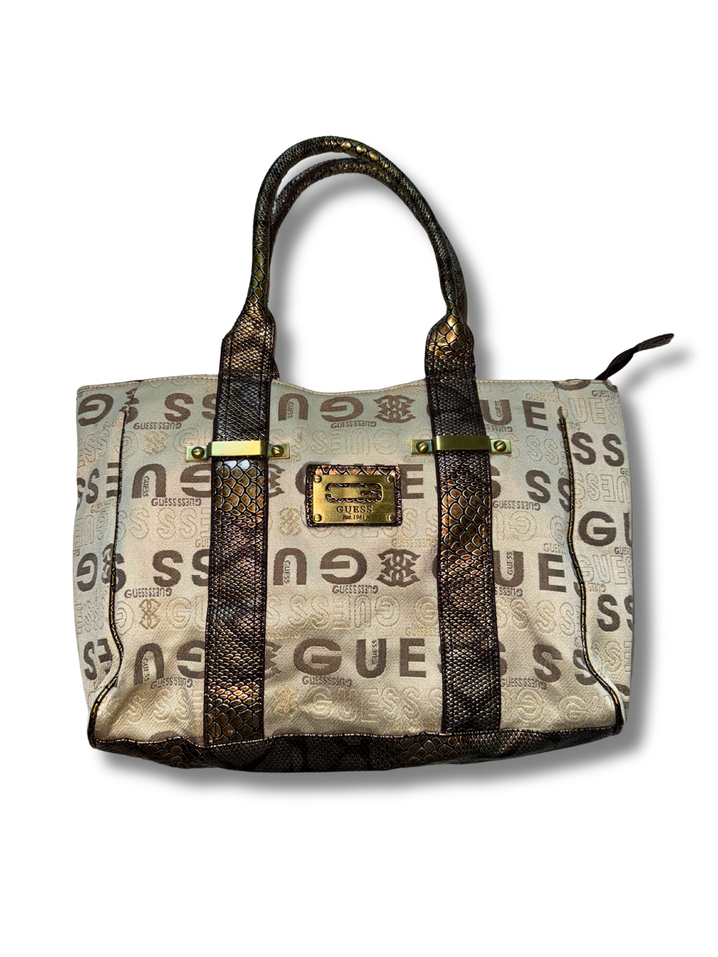 Y2k Rare Classic guess hand bag