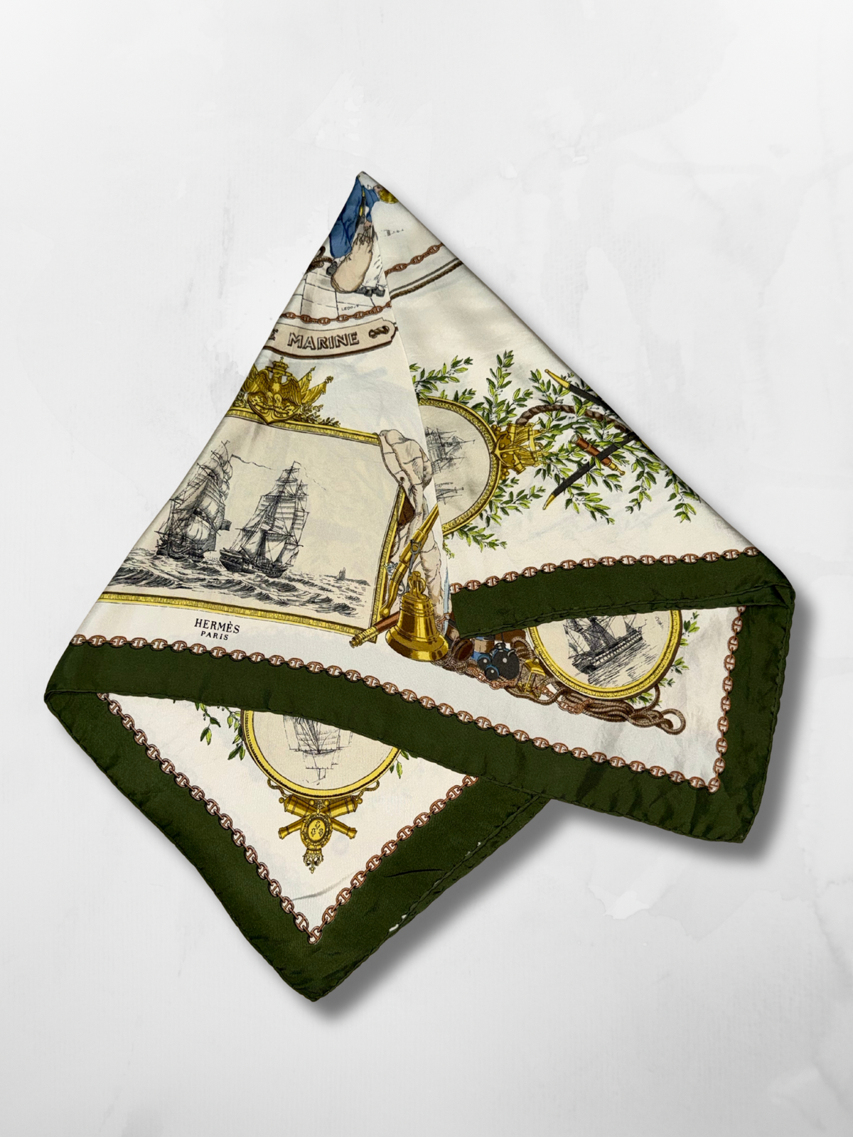 Hermès silk scarf