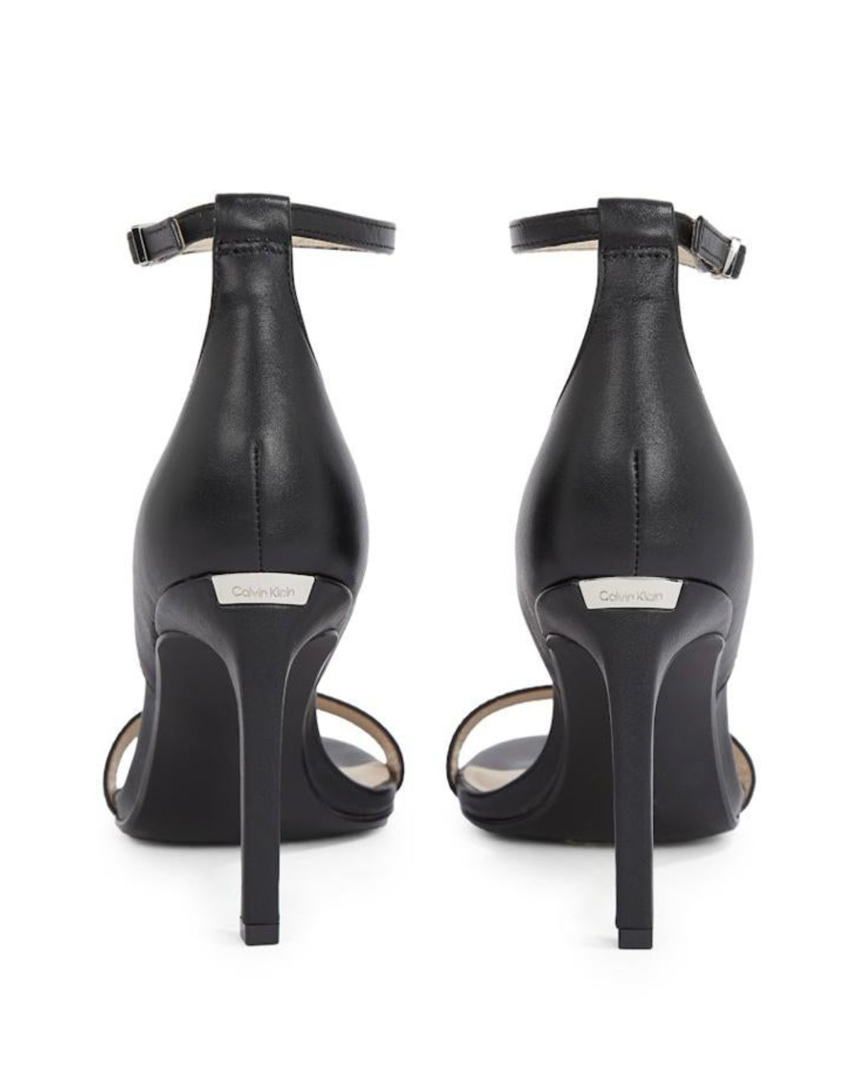 LEATHER HEELED SANDALS